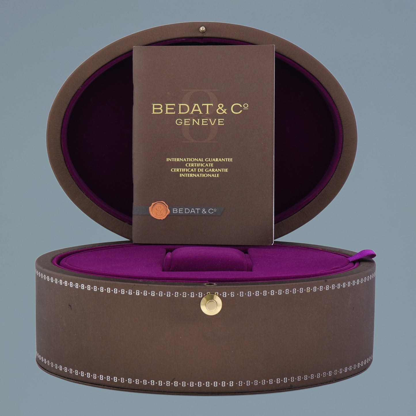 Bedat & Co Nº3 Yellow Gold 35mm Dual Time 388 Watch