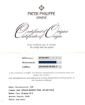 PAPERS MINT Patek Philippe 5170J Silver Chrono Yellow Gold Manual Wind 39mm Watch Box