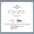 2025 Patek Service PAPERS Patek Philippe 5205G White Gold Annual Calendar Blue Watch
