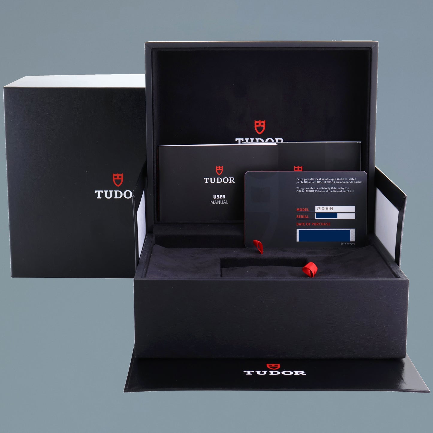 2024 NEW PAPERS Tudor Black Bay 54 Steel 37mm 79000N Black Dive Watch Box