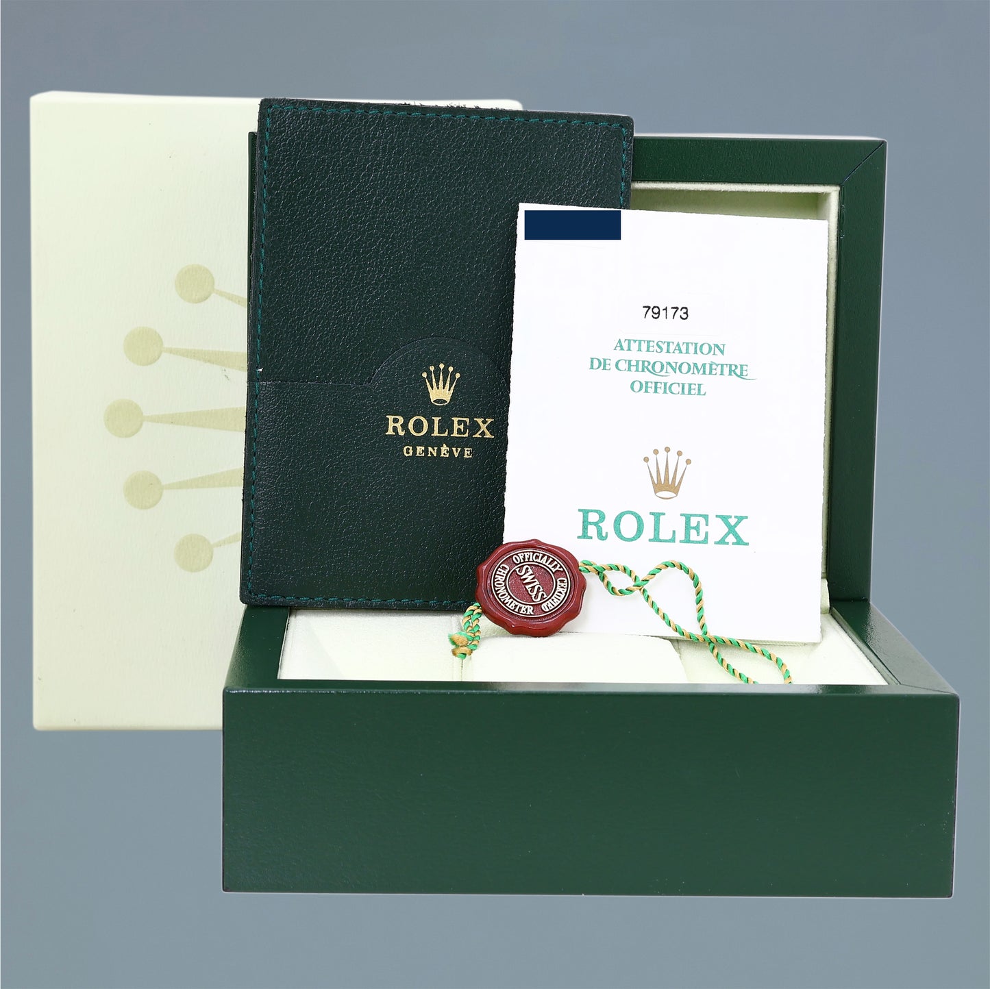 PAPERS MINT Ladies Rolex 26mm DateJust 79173 Two Tone Yellow Gold Jubilee Watch