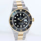 2023 MINT Rolex Sea-Dweller 43mm Two-Tone Yellow Gold 126603 Steel Black Watch