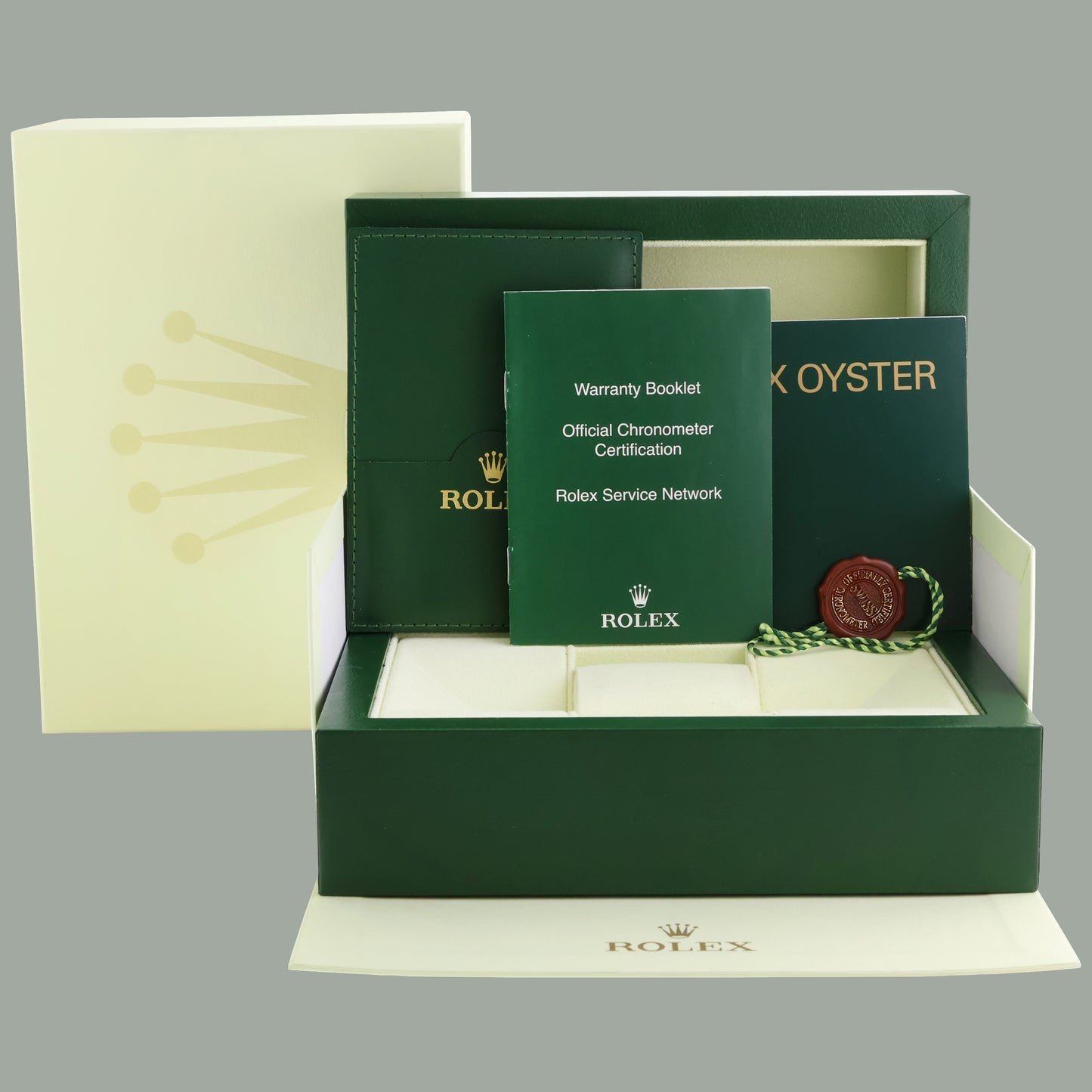 2002 MINT Rolex Yacht-Master Yellow Gold 16628 40mm Blue Watch Box