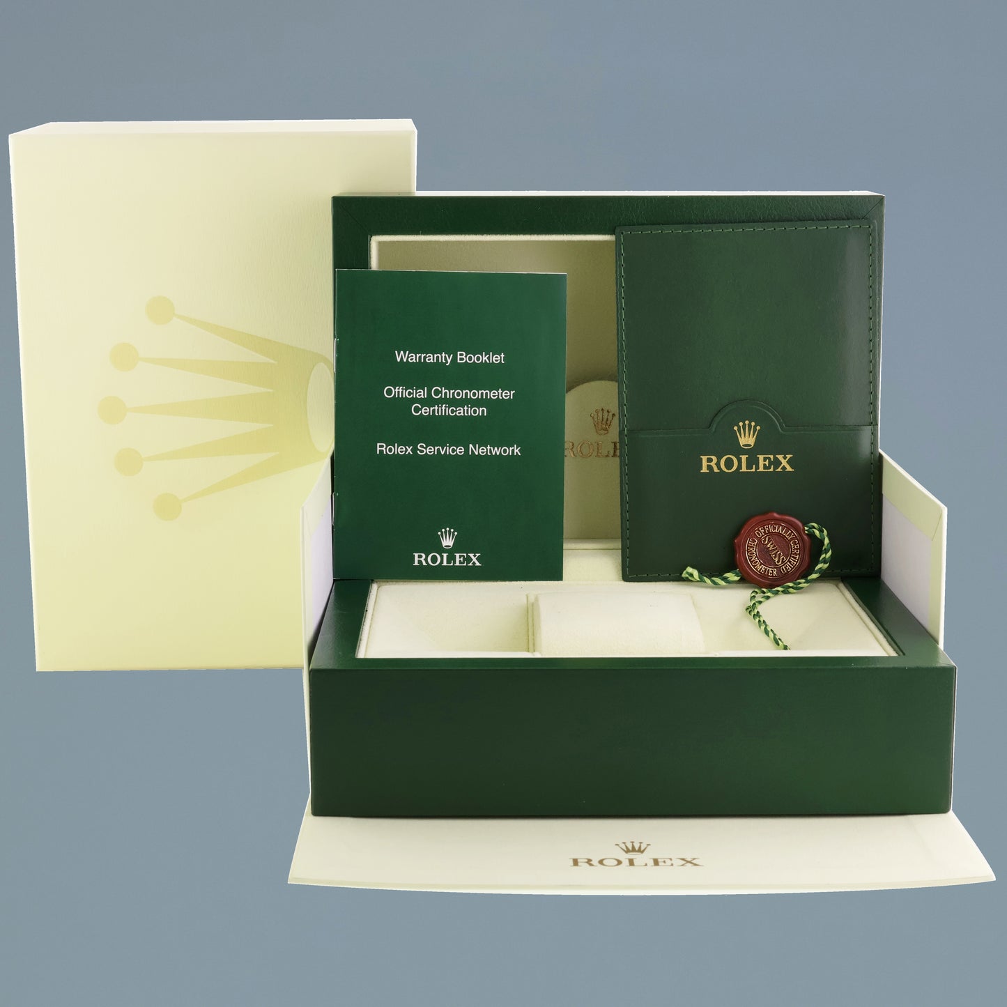 2007 MINT COKE Rolex GMT-Master II Red Black Steel Error Rectangular 16710 Watch Box