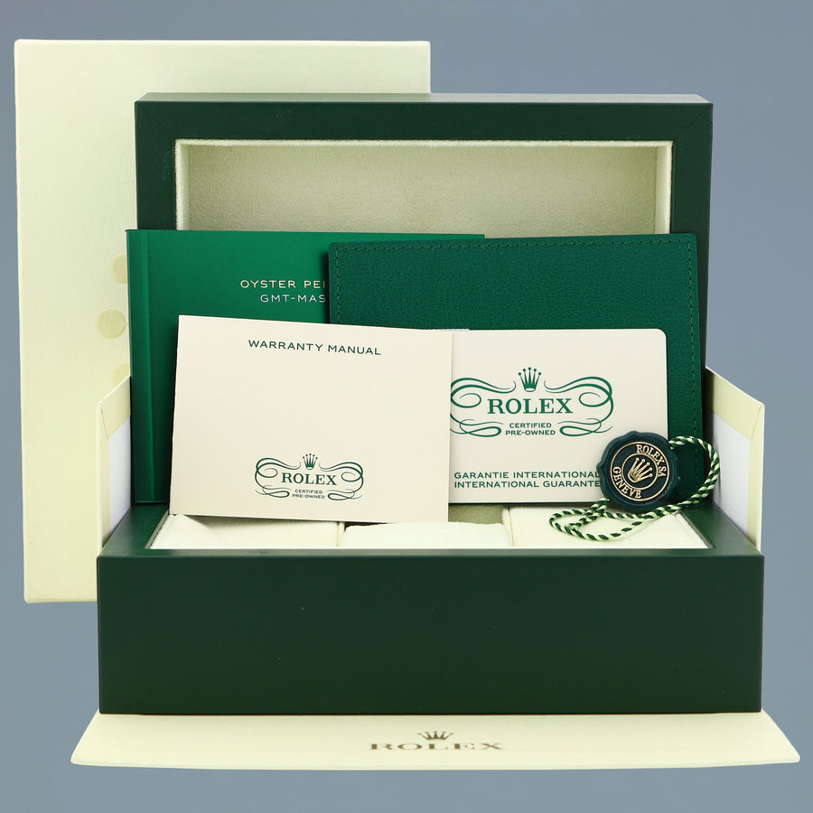 2024 CPO Rolex Papers Rolex GMT Master II 116710LN Steel Ceramic Black 40mm Watch