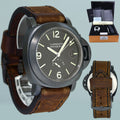 PAPERS Panerai Power Reserve PVD Coated Steel Black 44mm Hobnail L Luminor PAM00028 PAM28