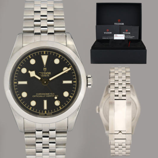 SEPT 2024 PAPERS Tudor Black Bay 79640 Steel Jubilee Red 41mm Watch Box