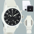 2022 PAPERS IWC Top Gun Lake Tahoe White Ceramic IW389105 44mm Automatic Watch