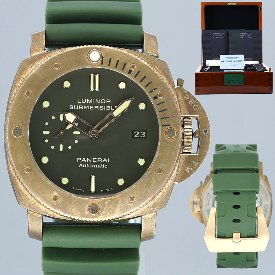 Luminor Submersible 1950 Pam Bronzo PAPERS Panerai PAM 382