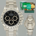 1999 MINT Rolex 16520 Zenith Daytona Black 40mm Chronograph Watch Box