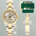 2021 NEW PAPERS Ladies Rolex DateJust 279173 Star Diamond 28mm Two Tone Watch Box