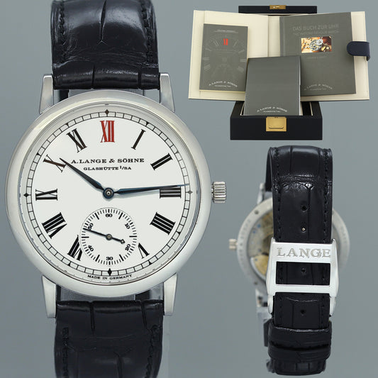 MINT PAPERS A. Lange & Söhne 302.025 Langematik Anniversary 37mm Platinum Watch Box