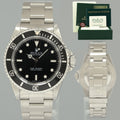 2025 ROLEX CPO PAPERS Rolex Submariner No-Date 2 Line 14060 Steel Black Watch Box