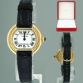 Ladies Vintage Cartier Ellipse 6708 18K Yellow Gold 26mm Watch