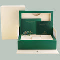 2015 MINT Rolex 116234 DateJust Steel Blue Roman 36mm Jubilee Steel Watch Box