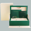 MINT 2013 Rolex DateJust 36mm 116200 Steel Oyster Black Roman Dial Watch Box