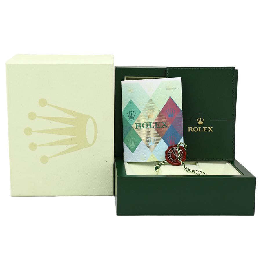 2005 MINT PAPERS Ladies Rolex Yacht-Master 168622 35mm Stainless Steel Platinum Watch Box