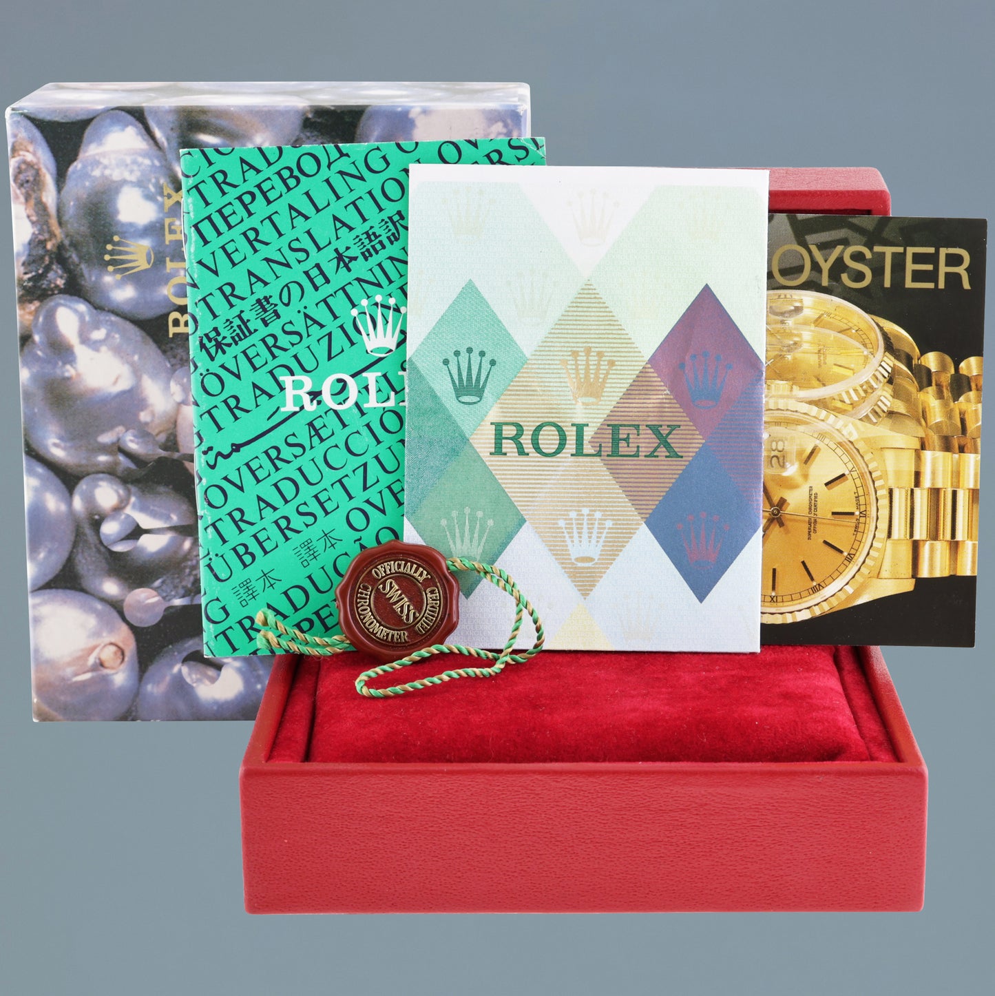 PAPERS Ladies Rolex DateJust 179158 Champagne Diamond President Yellow Gold Watch