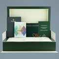 2006 PAPERS Rolex Platinum Masterpiece Diamond 18946 39MM MOP Diamond Watch