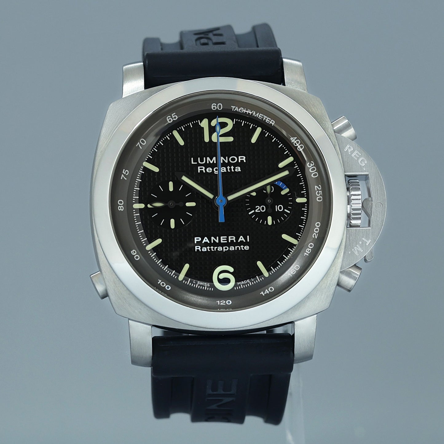 MINT 2008 PAPERS Panerai 44mm Steel Black Rubber PAM00286 Special Edition Watch Box