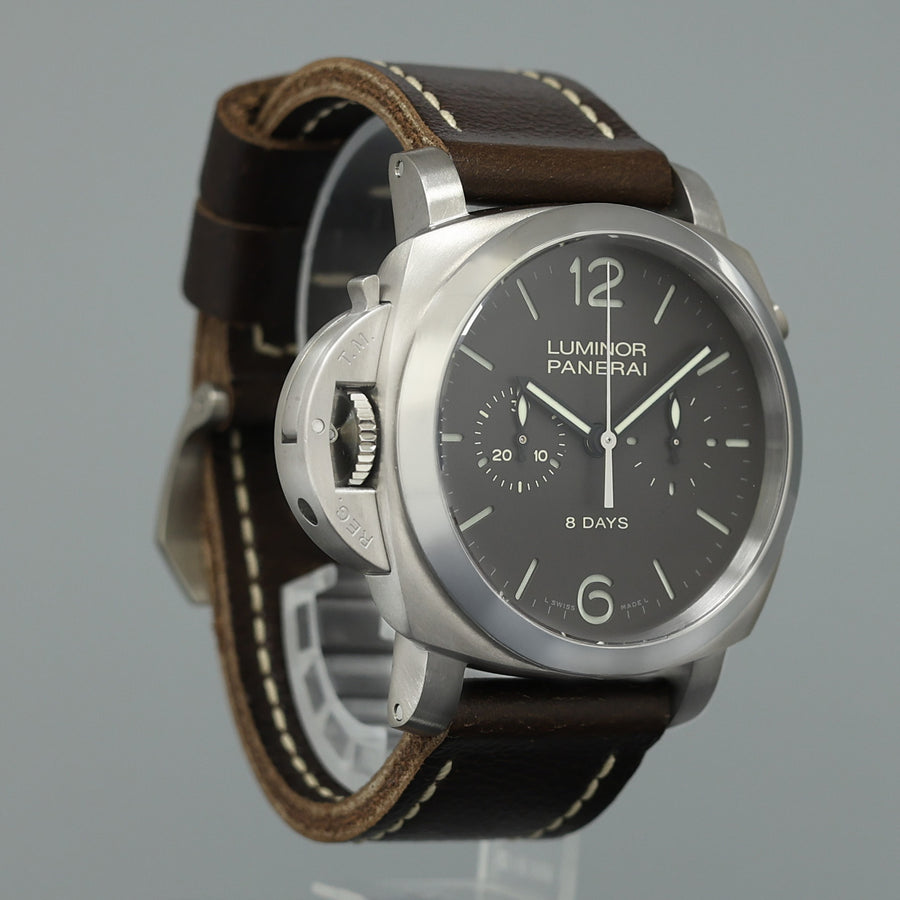 MINT PAPERS Luminor 1950 Chrono Monopulsante Left-handed PAM345 PAM00345 Watch