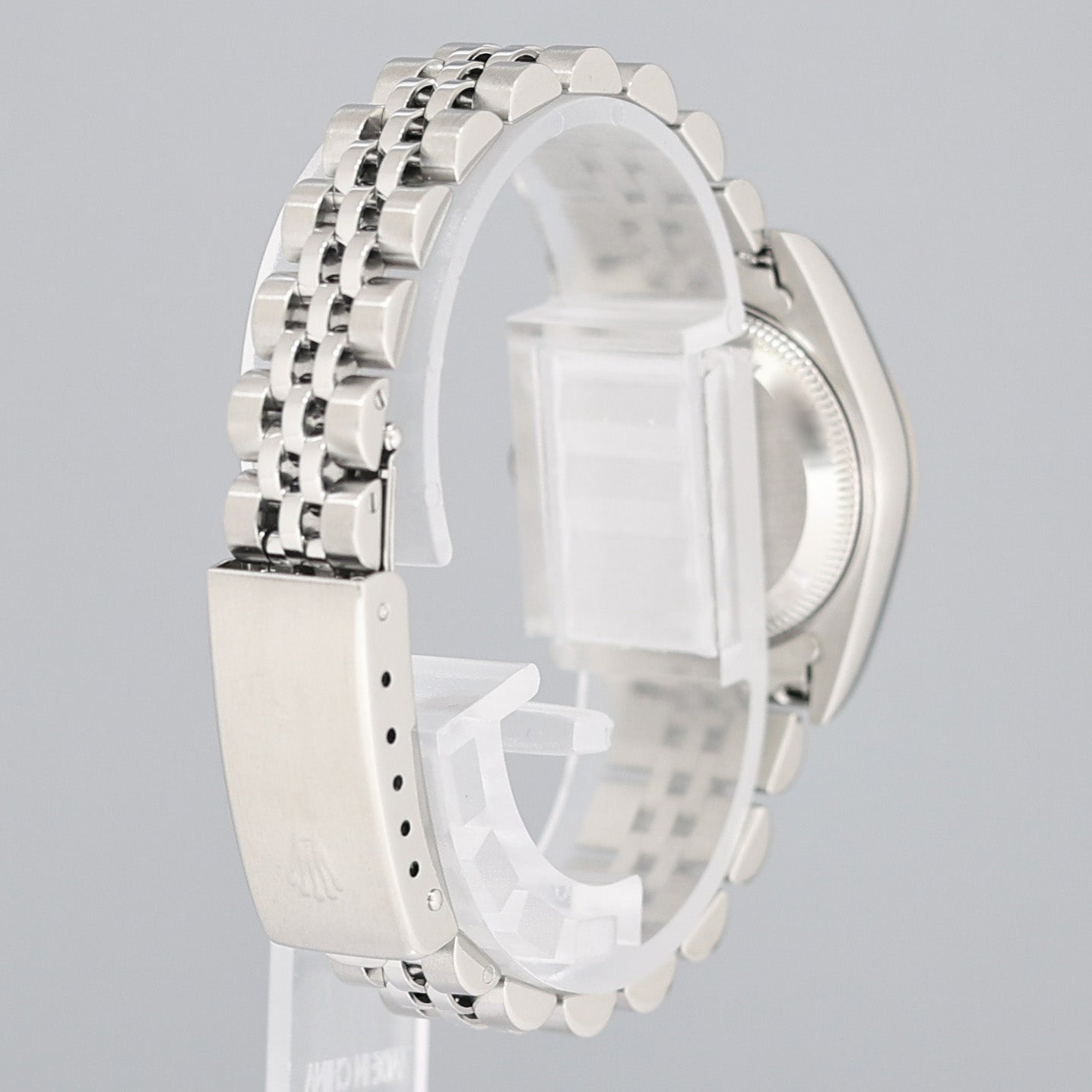 FACTORY MOTHER OF PEARL PAPERS Ladies Rolex DateJust 26mm Fluted Bezel Jubilee Watch