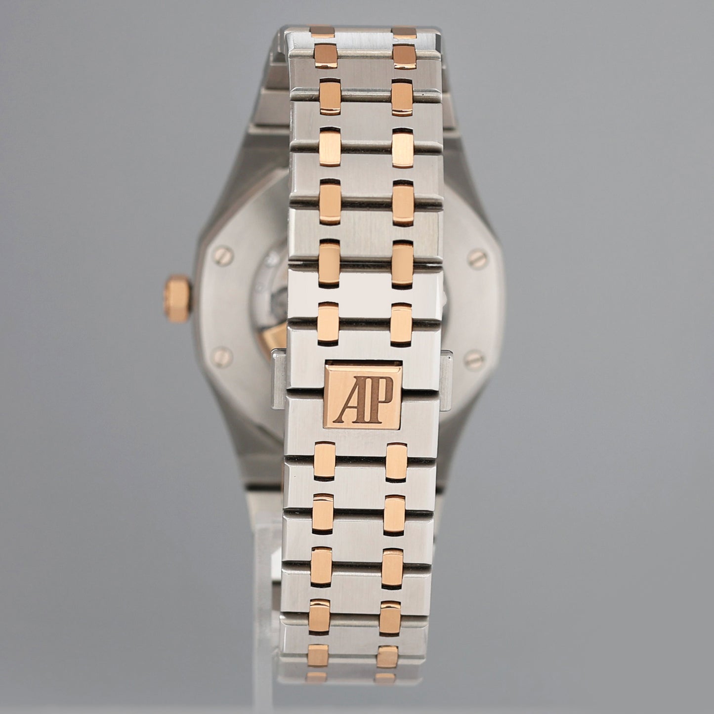 MINT Audemars Piguet Royal Oak 41mm Steel Two Tone Rose Gold 15400SR Watch Box