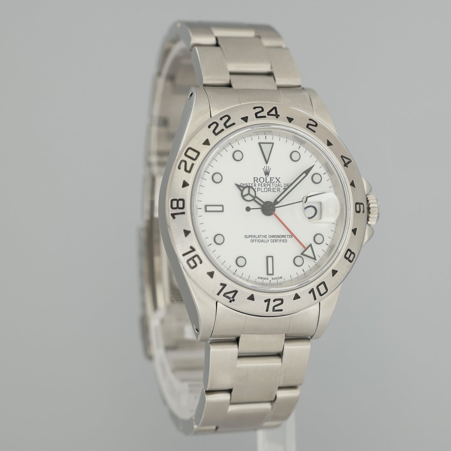 2018 RSC Papers MINT Rolex Explorer II White 16570 40mm Polar Swiss Only Watch Box