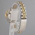 Diamond Ladies Rolex DateJust 26mm 79173 Two Tone 18k Gold Steel Mother of Pearl Watch