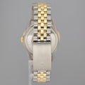 Rolex DateJust 16013 Black Diamond Bezel Two Tone Gold Jubilee Band Watch Box