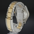 MINT 2014 Rolex Datejust 2 Ivory White Diamond 116333 Two-Tone Gold Watch Box