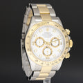 MINT Rolex 116523 Rolex Daytona Two Tone Yellow Gold White Diamond Gold Watch Box