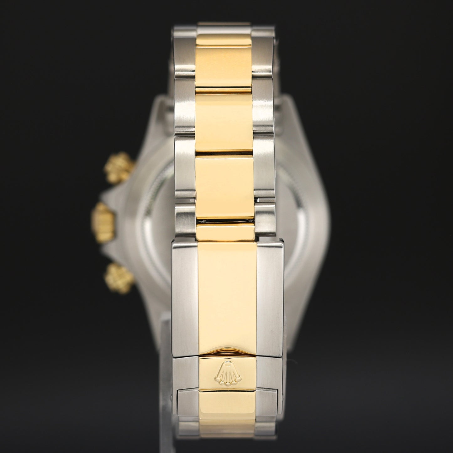 MINT Rolex 116523 Rolex Daytona Two Tone Yellow Gold White Diamond Gold Watch Box