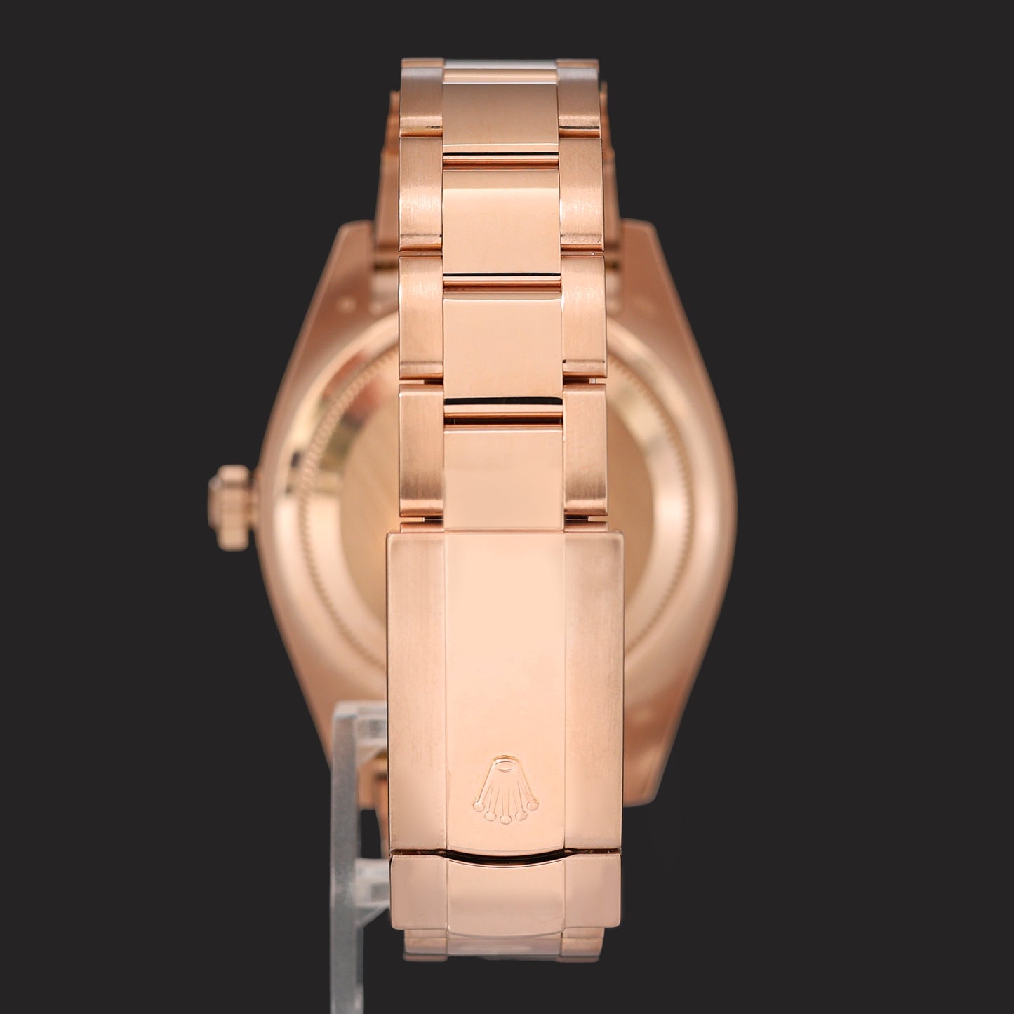 Mint Rolex Sky-Dweller Rose Gold Chocolate Arabic 326935 42mm Watch Box