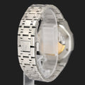 Papers MINT Audemars Piguet Royal Oak 37mm Steel 15450st White Watch Box