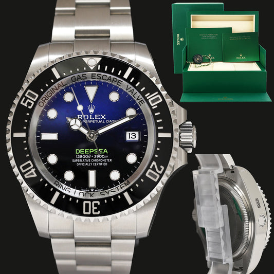 2025 NEW STICKERED Rolex Sea-Dweller Deepsea 44mm James Cameron 136660 Watch