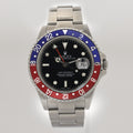 2023 RSC PAPERS Rolex 16710 GMT-Master Pepsi Blue Red 40mm Steel Watch Box
