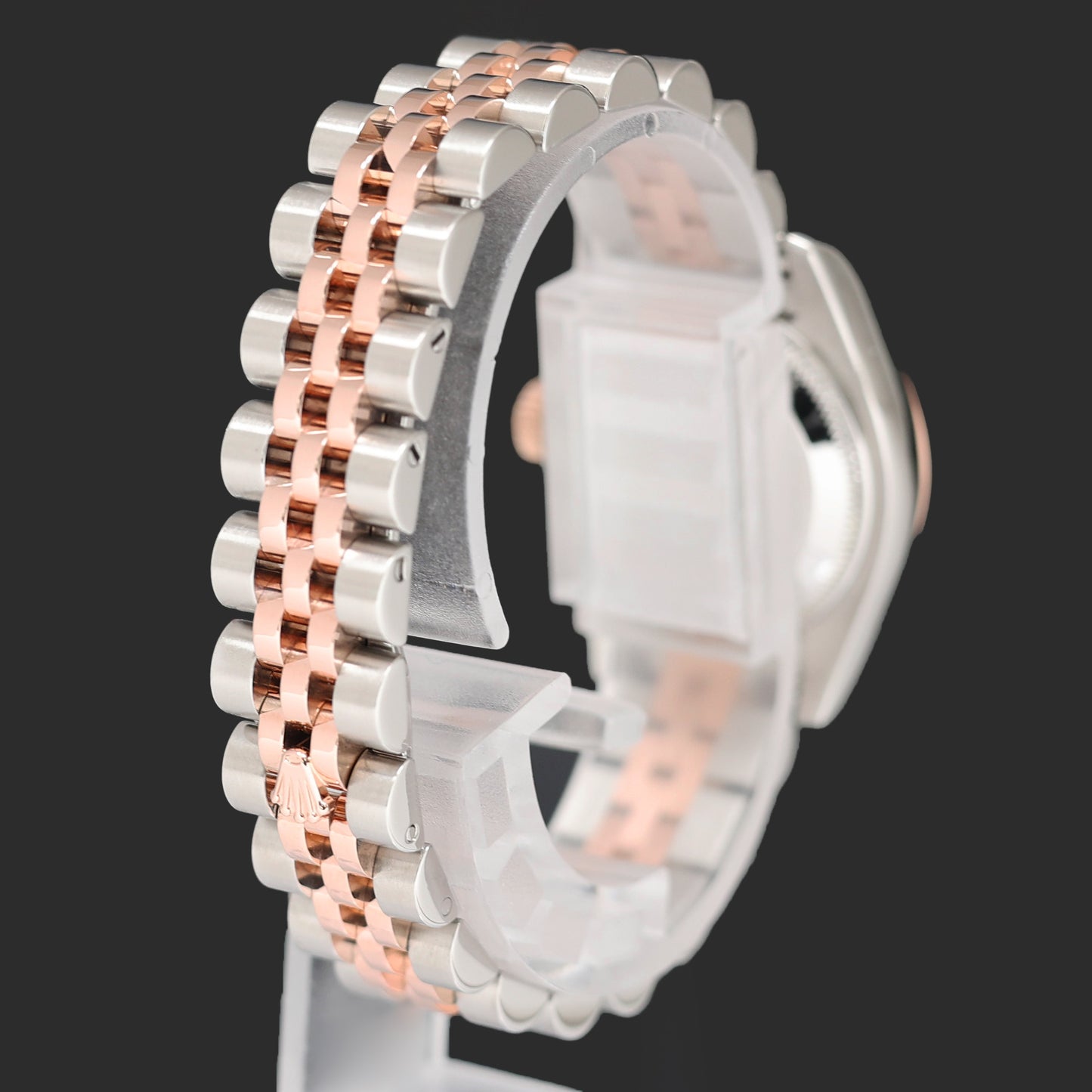 2015 MINT Rolex DateJust 179171 Meteorite Diamond Two-Tone Rose Gold Jubilee Watch
