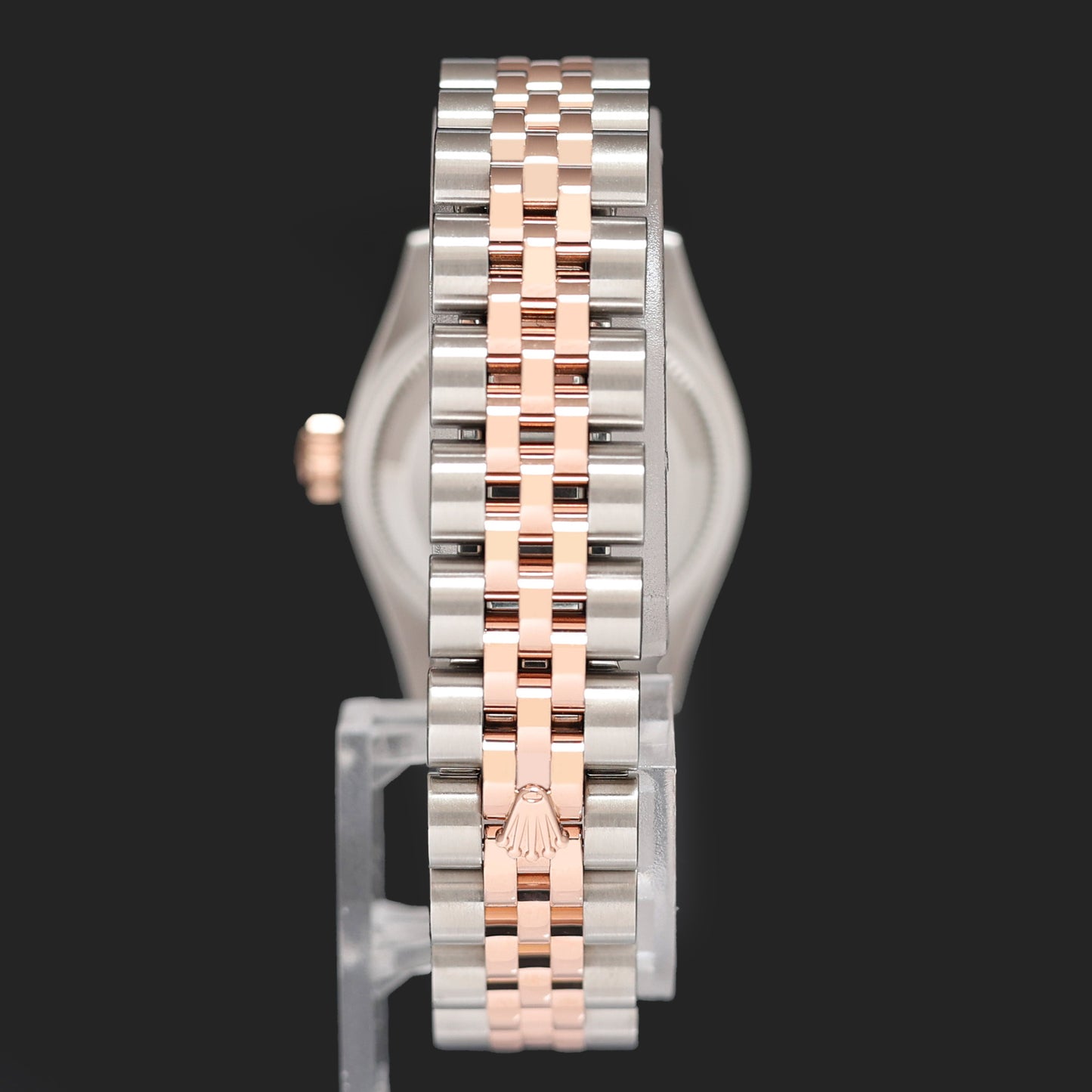 2015 MINT Rolex DateJust 179171 Meteorite Diamond Two-Tone Rose Gold Jubilee Watch