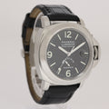 MINT Panerai PAM00027 Luminor 44mm Power Reserve Steel Leather Watch Box