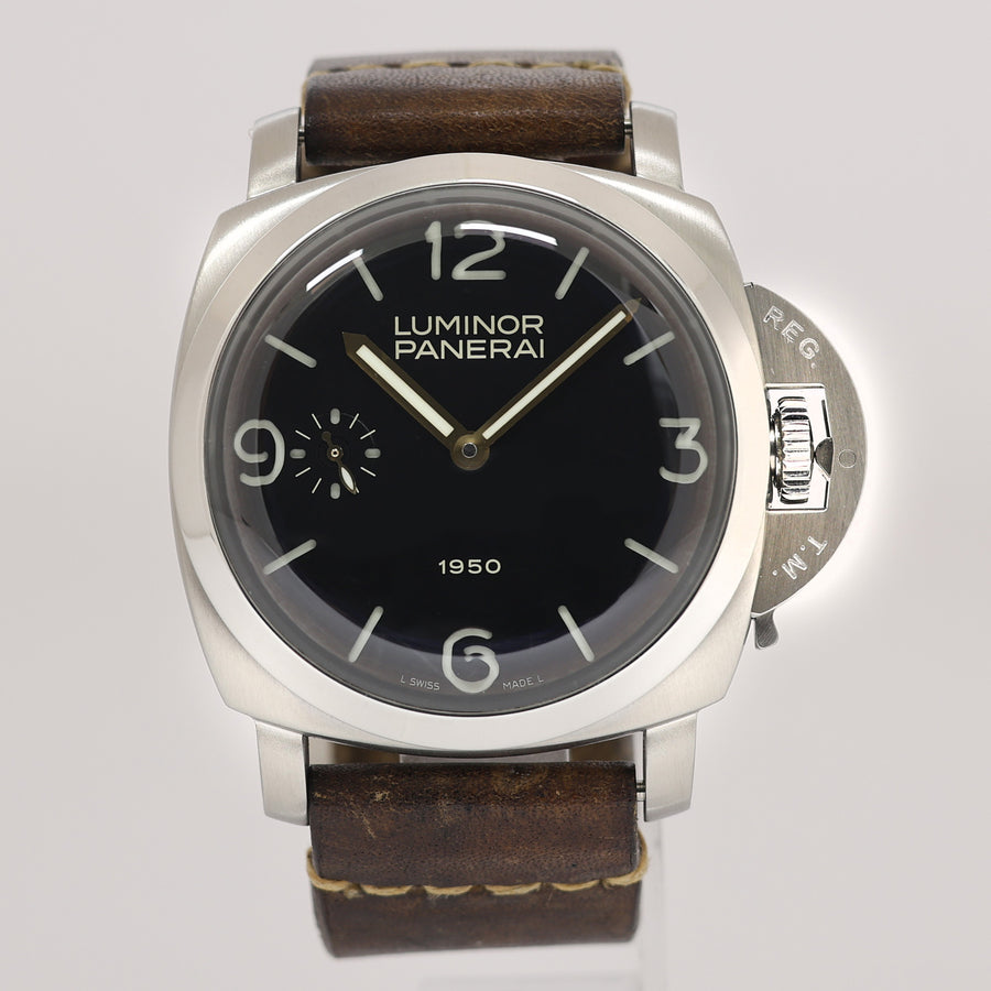 PAPERS Panerai PAM 00127 Luminor Special Edition 1950 "FIDDY" 47mm PAM00127 Watch