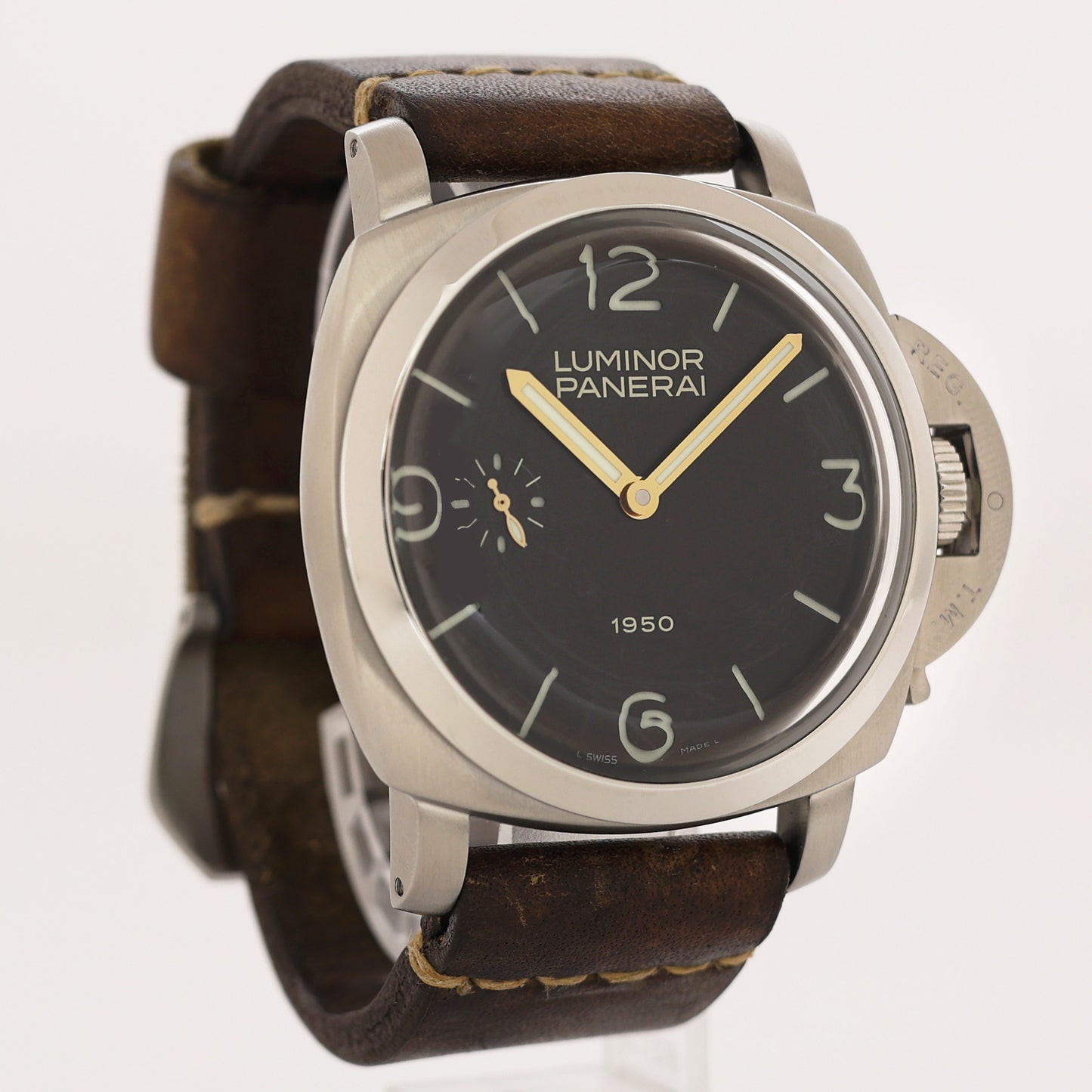 PAPERS Panerai PAM 00127 Luminor Special Edition 1950 "FIDDY" 47mm PAM00127 Watch