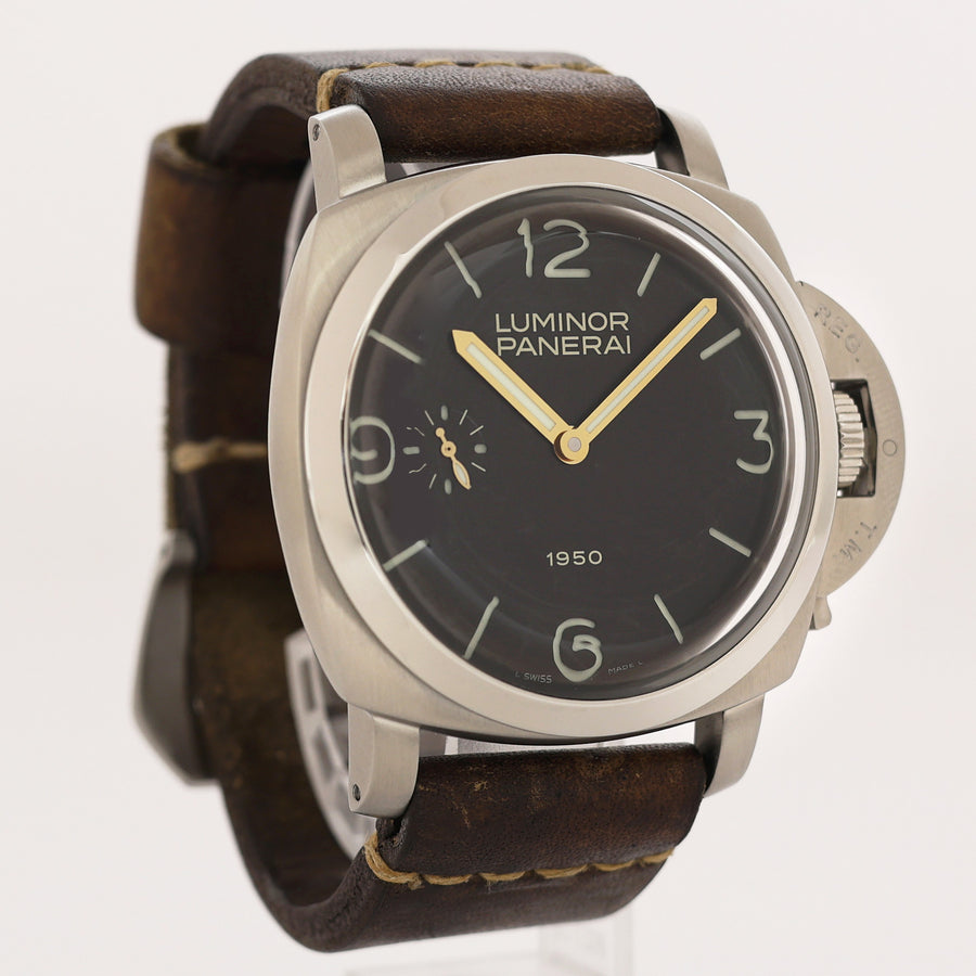 PAPERS Panerai PAM 00127 Luminor Special Edition 1950 "FIDDY" 47mm PAM00127 Watch