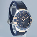 PAPERS OMEGA 131.23.41.21.03.001 Constellation 41mm Steel Gold Leather Strap Watch Box