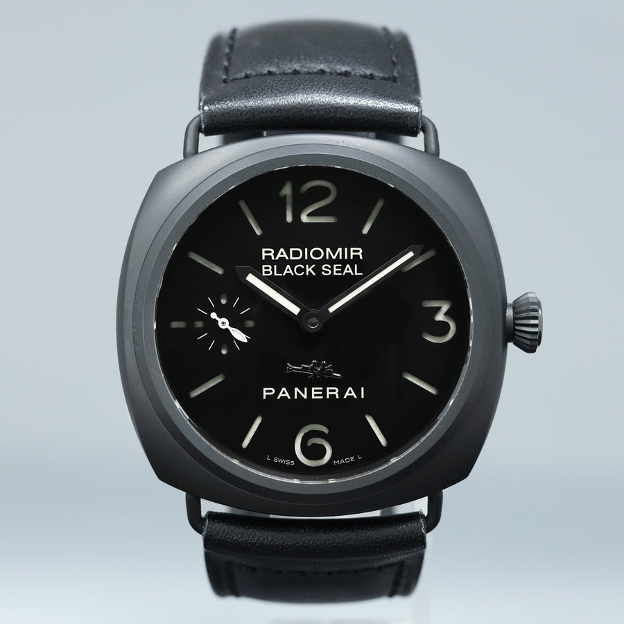 PAPERS MINT Panerai Radiomir 45mm Ceramic Torpedo Black Seal PAM00292 Watch Box