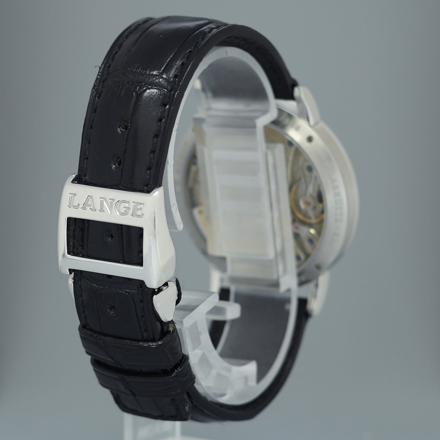 MINT PAPERS A. Lange & Söhne 302.025 Langematik Anniversary 37mm Platinum Watch Box