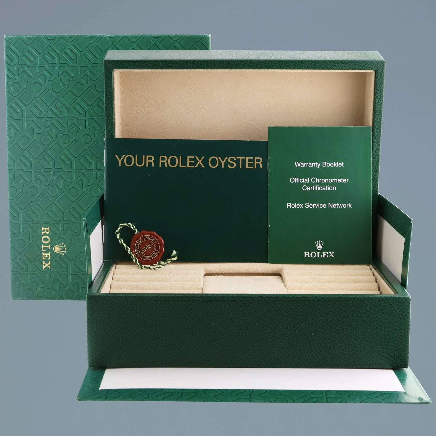 MINT Rolex President Day Date Rose Gold 118205 Black Arabic 36mm Watch Box