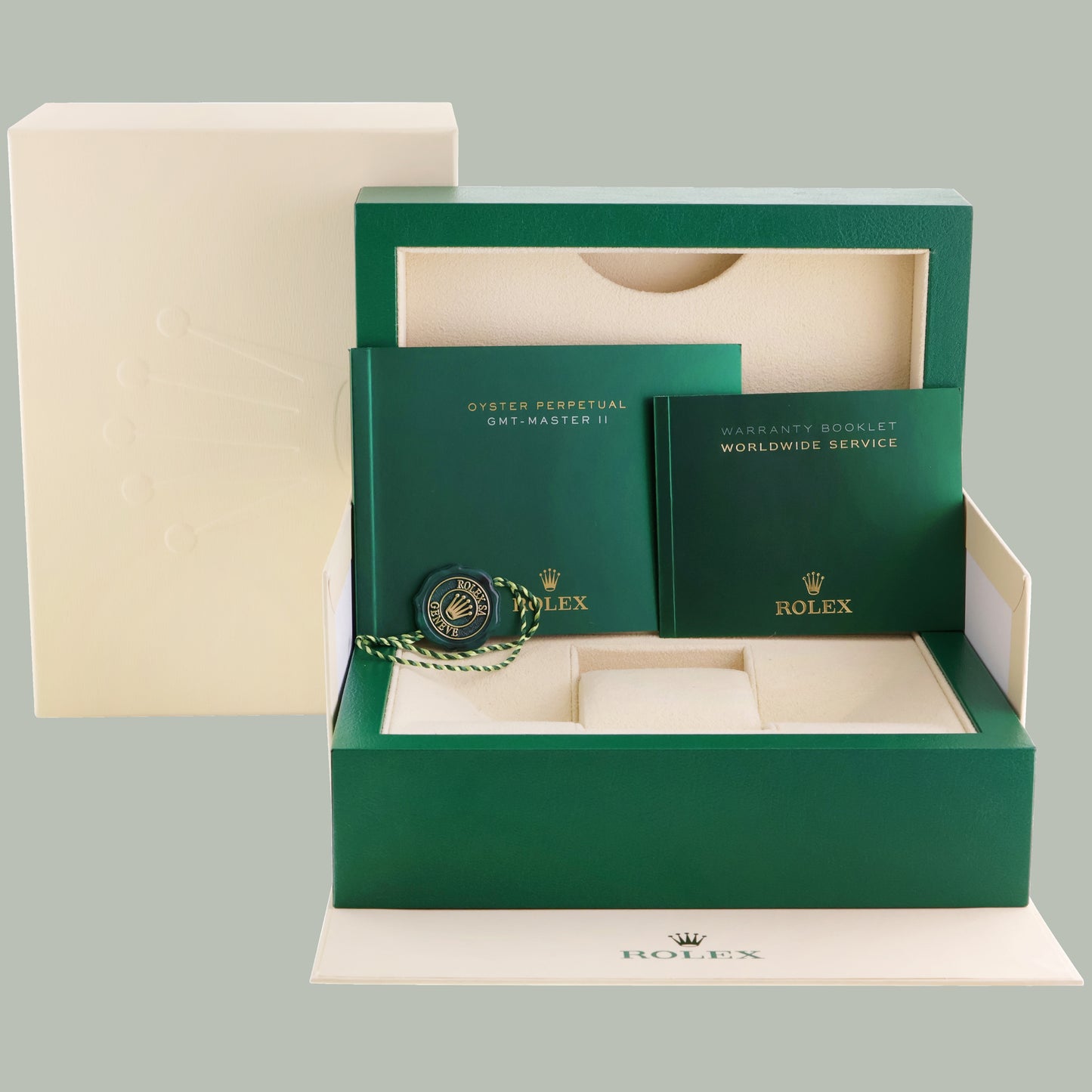 2022 MINT Rolex GMT-Master II 126719 Pepsi Blue Dial White Gold 40mm Watch Box