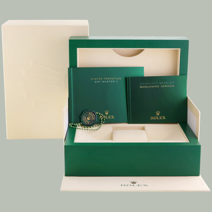 2022 MINT Rolex GMT-Master II 126719 Pepsi Blue Dial White Gold 40mm Watch Box