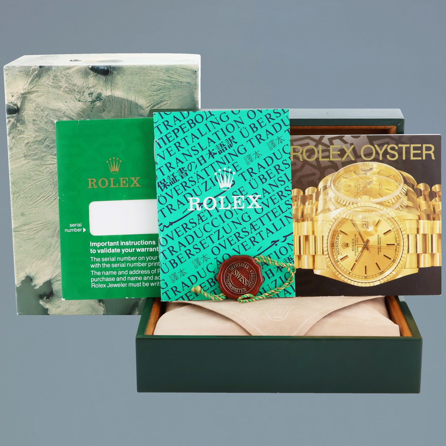 Rolex GMT-Master 1675 Two-Tone Gold Jubilee Steel Brown Root Beer Nipple Watch Box